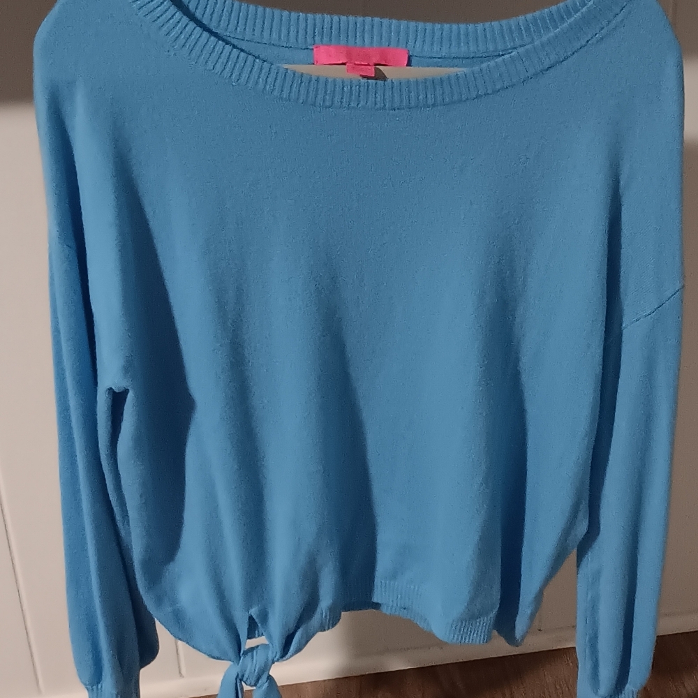 Lilly Pulitzer Sky Blue Women's Sweater